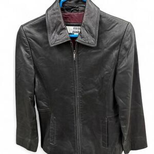 Liz Claiborne - S - vintage 100% Genuine Leather Jacket